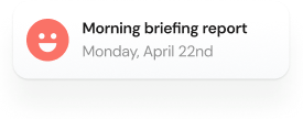 Morning Briefing Report