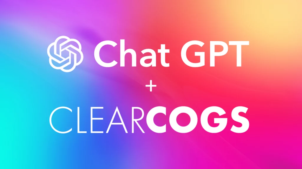 ChatGPT and ClearCOGS