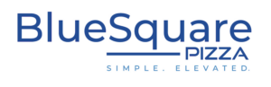 Blue Square Pizza Logo